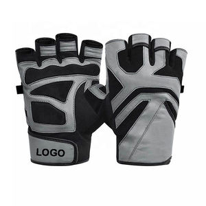 Gants d'entraînement hommes et femmes gants de gymnastique avec poignets soutien demi-doigt gants pour Fitness haltérophilie exercice tirer - Product Image 3