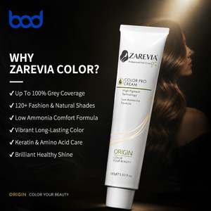 ZAREVIA Crema Colorante Professionale 2-in-1 Permanente per Capelli, Basso Contenuto di <span class=keywords><strong>Ammoniaca</strong></span>, Colori Ricchi e Vibranti, 100ml per Uomini e Donne - Product Image 5