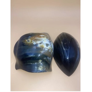 Fabricant de gros Nouveau design Bol de service à salade en corne de buffle fini à la main - Product Image 1