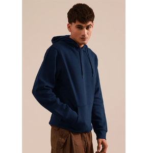 Men's Vintage Pullover Hoodie 100% Cotton <b>Thick</b> French Terry High Quality Heavy Weight Embroidered Slim Fit Streetwear Spring - Product Image 3