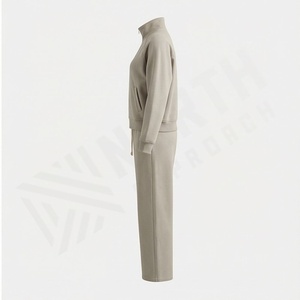 Conjuntos Deportivos de Algodón para Mujer al por Mayor, Traje Deportivo de Manga Larga, Ropa Deportiva para Entrenamiento, Conjuntos Deportivos Duraderos para Gimnasio y Fitness - Product Image 3