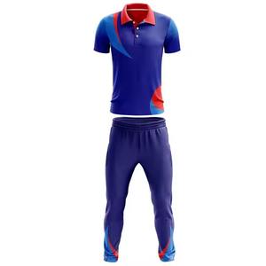 Vêtements d'entraînement Uniforme de cricket à quantité minimale de commande basse Uniforme de cricket en polyester Uniforme de cricket de taille personnalisée - Product Image 3