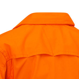 Camisa de seguridad de alta visibilidad personalizable de alta calidad 100% al por mayor transpirable e impermeable con soporte de logotipo personalizado - Product Image 5