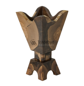 Quemador de incienso rústico de madera con diseño de herencia perfecto para la decoración del hogar y el uso de fragancias tradebyd - Product Image 5