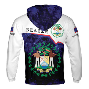 Sudadera con capucha con bandera de nombre personalizado, Sudadera con capucha de diseño morado y blanco, sudadera polar de poliéster y algodón de alta calidad para hombre y mujer, 2025 - Product Image 6