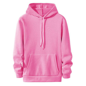 Prix usine basiques hommes à manches longues à capuche col rond sweat 100% Polyester Sublimation coton solide hiver sweats à capuche - Product Image 4