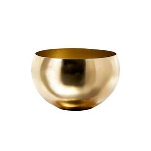Bol en laiton de créateur Oeuvre d'art traditionnelle sans BPA Décoration intérieure écologique pour centres de table Événements culturels Affichage de table HHO - Product Image 1