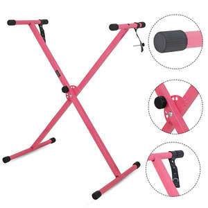 5 Core Keyboard <b>Stand</b> X Shape Height Adjustable Foldable Portable Key Board DJ <b>Controller</b> <b>Stands</b> - Product Image 1