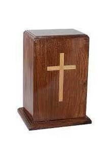 Venta caliente estilo americano hecho a mano de madera urnas de cremación moderno funerario urnas decorativas para hombre mujer a bajo precio - Product Image 3