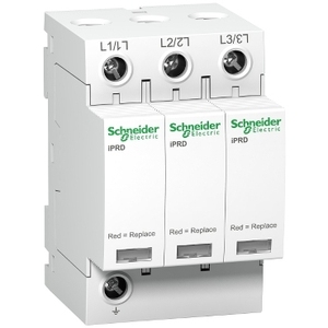 Per SCHNEIDER ELECTRIC A9L40300 IPRD40 Scaricatore di sovratensione modulare 3P-350V Dispositivi di protezione da sovratensione TVS (SPDs) - Product Image 1