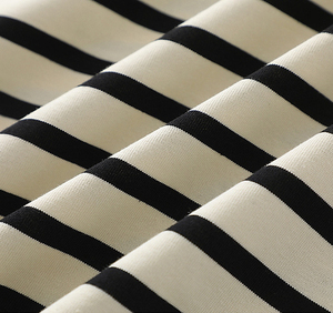 เสื้อยืดผ้าฝ้ายลายทางคอกลมแขนสั้นสำหรับผู้ชาย2025ใหม่เสื้อยืดผ้าฝ้าย100% ออกแบบโลโก้ได้ตามต้องการ - Product Image 5