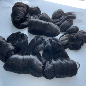 Lagee — Extensions de cheveux naturels 10A, cheveux très tirés, Double Drawn, Super rebondissants, meilleur vente - Product Image 1