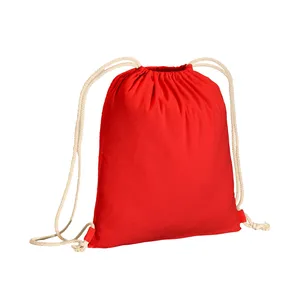 Zaino in Cotone Riciclato Sostenibile per Uso Promozionale - Product Image 3