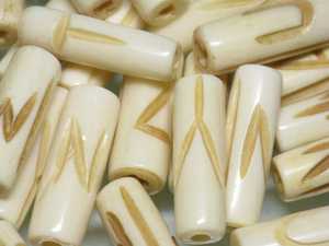 Conjunto de cuentas de coral de hueso de concha de colores rosa naranja blanco natural para hacer joyas sueltas con concha de patrón - Product Image 3