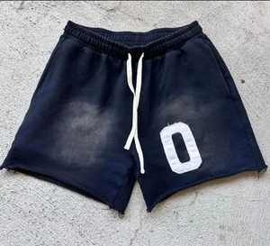 Personnalisé 100% coton extérieur hommes décontracté solide Shorts broderie personnalisée hommes Baggy Jorts été Streetwear Vintage Shorts hommes - Product Image 3