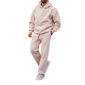 Conjunto Deportivo Extra Grande para Hombre de Reklo Industries, 100% Algodón, Grueso, con Capucha, Largo, Informal, para Invierno, Talla Personalizable - Product Image 3