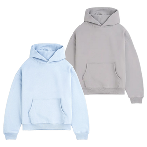 Sudaderas con capucha de colores resistentes a la decoloración Everyday Comfort Me'S Hoodies Sudaderas Conjuntos de ropa para hombres 370Gsm Sudaderas con capucha de peso pesado Unisex - Product Image 1