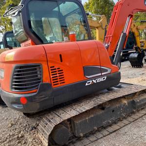 รถขุดขนาดเล็กมือสอง DOOSANDX60 ยี่ห้อ Doosan 7 ตัน พร้อมเครื่องยนต์ Yanmar มีสินค้าในสต็อก - Product Image 4