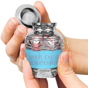 โกศสำหรับงานศพของผู้ใหญ่ทำด้วยมือพร้อมกล่องสำหรับขี้เถ้า - Product Image 6