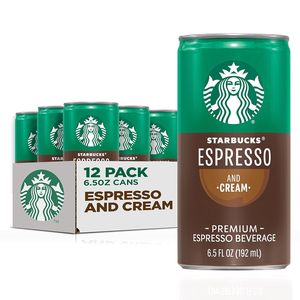 Starbucks Espresso & Cream, Latas de 6.5 Fl Oz (Paquete de 12) - Product Image 3