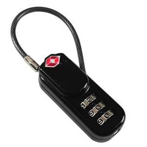 Candado de combinación antirrobo aprobado por TSA con forma de desbloqueo de contraseña para viajeros - Product Image 6