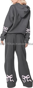 Chándal de forro polar de algodón para hombre, chándal OEM personalizable de Waseem Impex, conjuntos muy demandados y de tendencia, técnicas impresas - Product Image 3