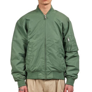 เสื้อแจ็คเก็ตบอมเบอร์แฟชั่นลำลองสำหรับผู้ชาย ออกแบบเองได้ สวมใส่กลางแจ้ง เหมาะสำหรับฤดูหนาว มีกระเป๋าแขนเสื้อ  ไซส์ใหญ่พิเศษ - Product Image 6