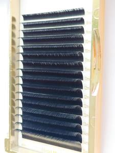 ผ้าไหมเกาหลีขนมิงค์ระดับพรีเมี่ยมสีดำหรูหราแบรนด์ของตัวเองขยายได้ง่าย30มม. แบบมืออาชีพขายส่ง - Product Image 5