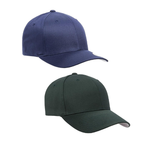 Gorra de béisbol deportiva estructurada de poliéster liso ajustable con logotipo personalizado bordado impreso con nombre de marca de logotipo personalizado - Product Image 1