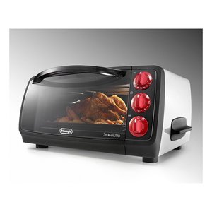 Horno Eléctrico Clásico De Longhi 1400W (14Lt) SFORNATUTTO Eo14552W Horno de Encimera Blanco y Negro con 0118444207 - Product Image 2