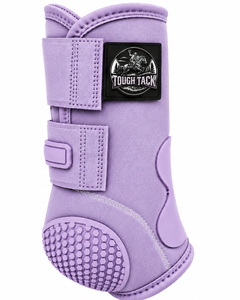 Tough Tack Horse Splint Boots Lavender Microfiber Leg Protection with <b>Hex</b> Grip Sole for Riding Horse Boots 2026 - Product Image 2