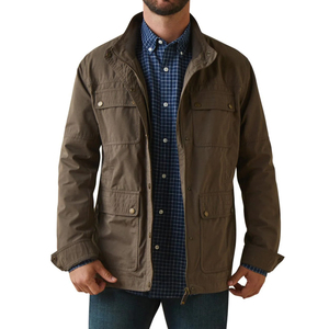 Chaqueta Cortavientos Impermeable con Recubrimiento Personalizado, Logotipo Frontal, Capucha, Ropa de Exterior para Hombre, Primavera, Otoño, Invierno, Mejor Precio - Product Image 1