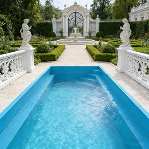 Piscina de fibra de vidrio para adultos, piscina exterior, piscina grande, piscinas infinitas, piscina, piscina - Product Image 5