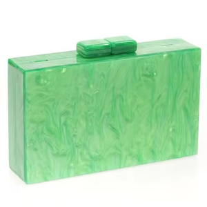 Sac à main en résine de luxe créatif, fait à la main, de haute qualité, pour femmes, pour les soirées, avec un design personnalisable et des fonctionnalités portables - Product Image 1