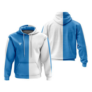 Sudadera con capucha personalizable Vintage para hombre, ropa de calle de lana de algodón transpirable para la temporada de otoño, técnicas teñidas lisas - Product Image 2