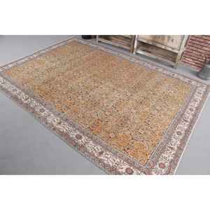 Alfombra de 0.5x8.9 pies, Alfombra Turca, Alfombra con Rayas Naranjas - Product Image 2