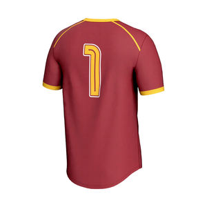 Uniforme de crosse en polyester durable personnalisé nouveau design chemises de crosse élégantes à manches longues maillots de crosse à manches courtes pour hommes - Product Image 3