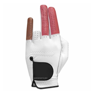 Gants de golf dernier Style Cabretta cuir sur mesure en cuir véritable souple main gauche anti-dérapant hommes femmes sport gants de golf - Product Image 4