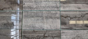 2025 carreaux de marbre gris fantastiques polis 1,2x40,6x81,2cm projets de luxe de mode moderne pour la décoration de villa d'hôtel fabriqués en turquie - Product Image 3