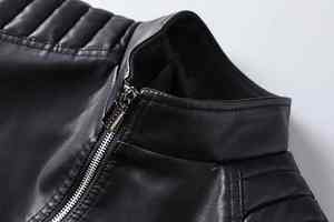 Veste en cuir à prix d'usine en vente chaude, quantité personnalisée, veste pour homme, veste en cuir de mode pour garçon, veste décontractée pour homme en cuir de grande taille - Product Image 4