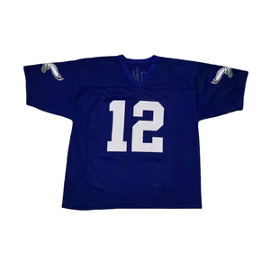 Camiseta de Fútbol Americano Sublimada de Poliéster 100% con Diseño Personalizado, Estilo Superior, Mangas Cortas y Característica Transpirable - Product Image 3