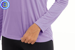 Technology and UV-Resistant Fabric for All-Day Comfort Ladies' Hooded Fishing <b>Shirt</b> Designed with <b>Moisture</b>-<b>Wicking</b> - Product Image 4