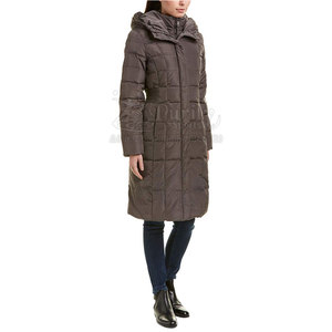 Último diseño de logotipo personalizado Venta caliente de las mujeres de algodón largo acolchado chaqueta de invierno para la venta - Product Image 1