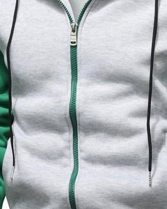 Chándal Deportivo de Invierno para Hombre, con Capucha, Color Sólido, 100% Algodón, Transpirable, Ligero, Informal, a la Moda, para Adultos, en Oferta - Product Image 3