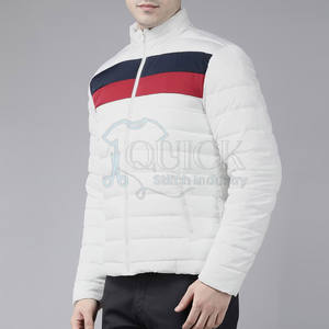 Chaqueta Acolchada Personalizada de Alta Calidad, Ecológica, Transpirable, Ligera, Impermeable, con Cuello Alto y Logotipo Frontal - Product Image 2