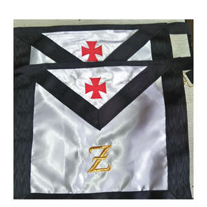 ผ้ากันเปื้อนแกรนด์ลอดจ์มาพร้อมกับพู่ที่ Grand Lodge past Master apron Masonic regalia ผ่านมา100% เจ้าหนังแกะผ้ากันเปื้อนอิฐ - Product Image 3