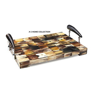 Luxury Marble <b>Tray</b> Crafted For High End Interior Designer Dining <b>Table</b> Decor And Stylish Home Accents - Product Image 6