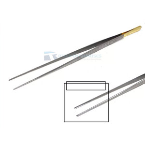 Fórceps vasculares de acero inoxidable manuales fabricados en fábrica personalizados Base de instrumento quirúrgico de nuevo estilo con color y logotipo personalizados - Product Image 1