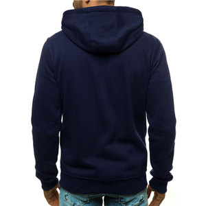 Haute qualité Double hommes Streetwear personnalisé polaire fermeture éclair plaine sweats à capuche hommes mode Streetwear - Product Image 6