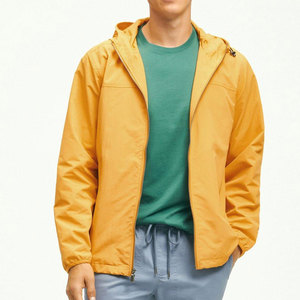 แจ็กเก็ตกันลมมีฮู้ดน้ำหนักเบาสำหรับผู้ชายกีฬากลางแจ้ง - Product Image 2